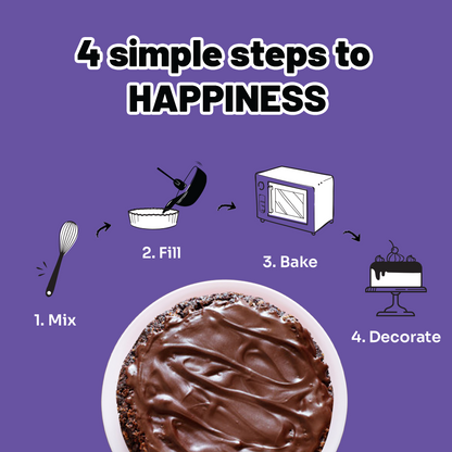 Double Chocolate DIY Cake Kit